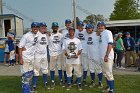 Baseball vs Babson  Wheaton College Baseball players celebrate their victory over Babson to win the NEWMAC Championship for the third year in a row. - (Photo by Keith Nordstrom) : Wheaton, baseball, NEWMAC